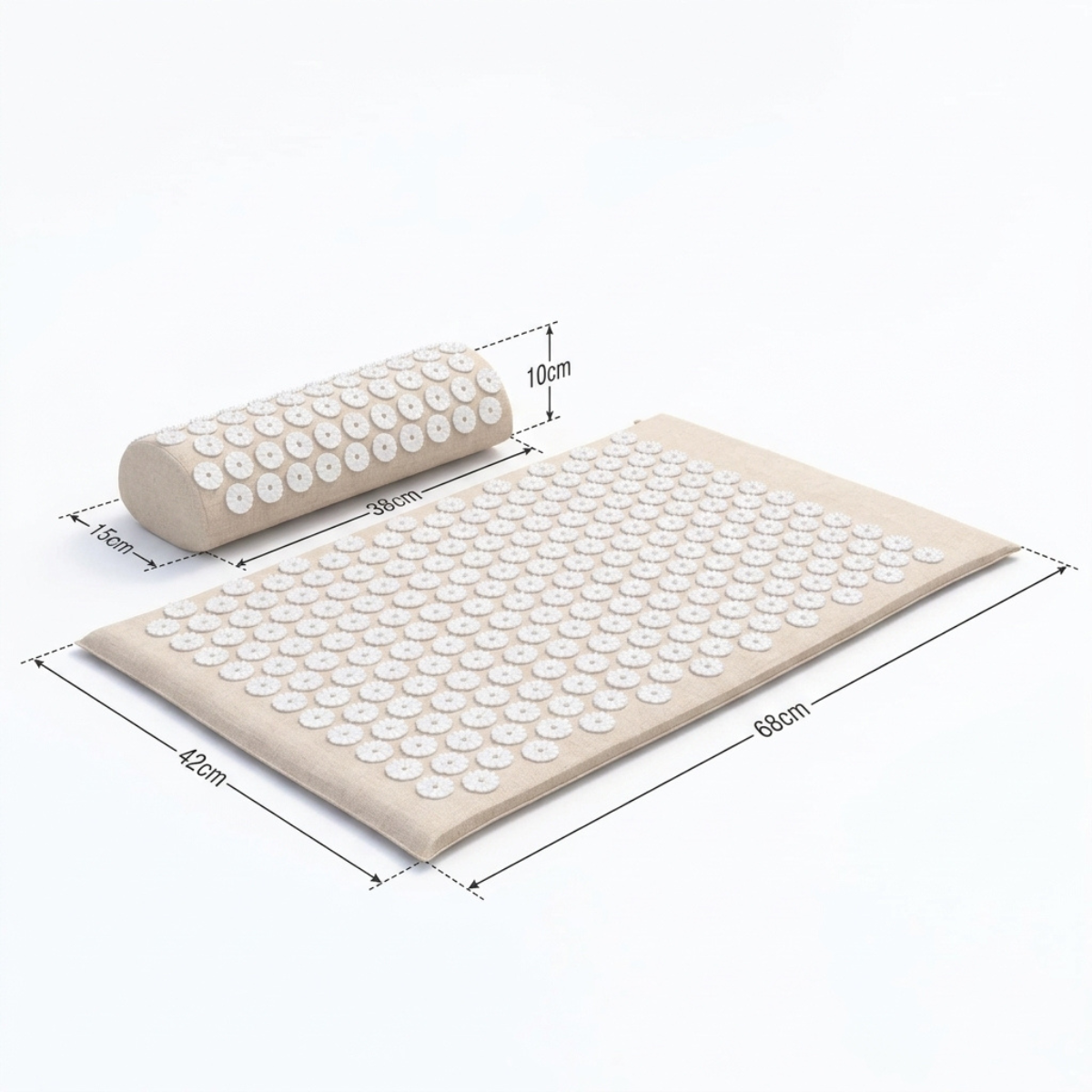 Tapis d'acupression - Champs de fleurs