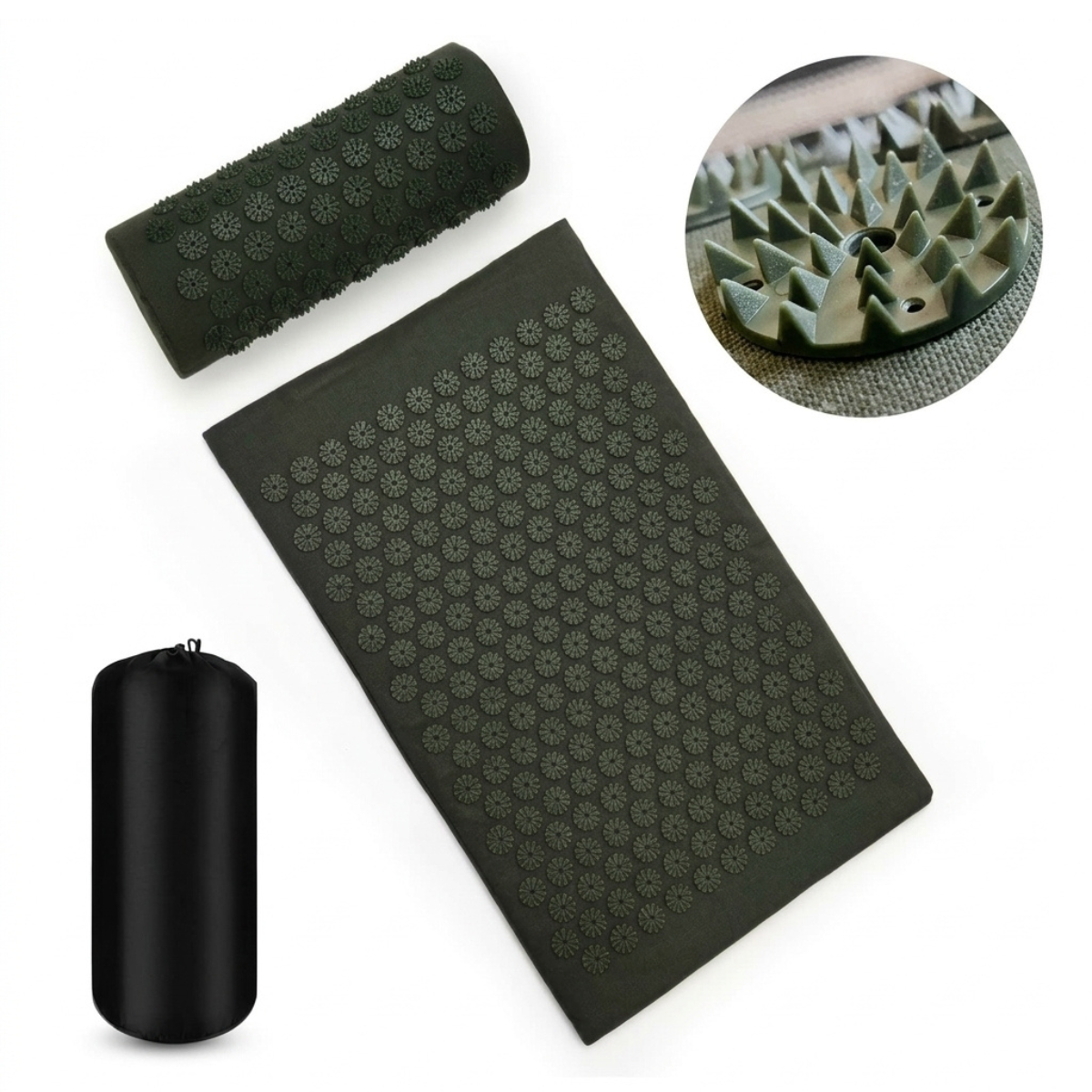Tapis d'acupression - Champs de fleurs